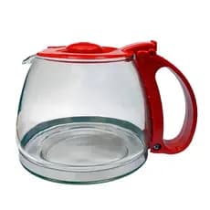 Jarra Para Cafeteira PH14 INOX / PH14 PLUS Vidro Reforçado Cor Vermelha