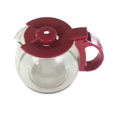 Jarra Pratic 20 Cor Vermelha - Jarra Para Cafeteira VIDRO RESISTENTE 20 Xícaras/Cafés Cn-01