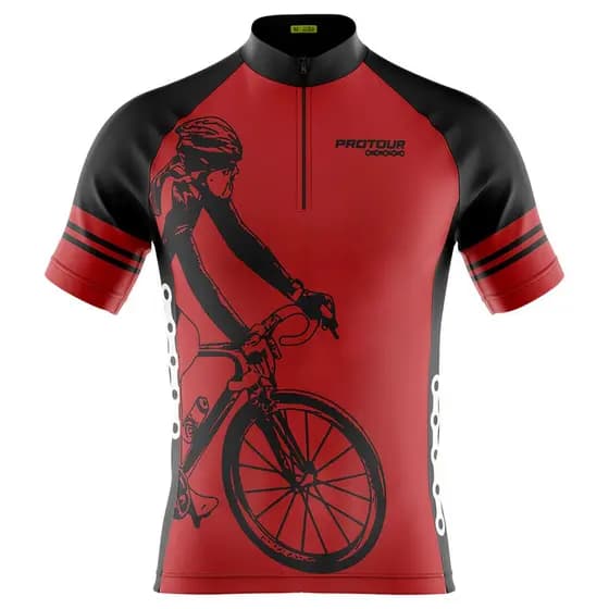 Camiseta Ciclismo Masculina Dryfit Proteção UV Bike MTB Speed Pro Tour Bike