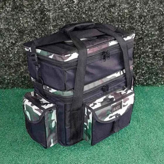 Bolsa de Pesca Dois Andares - Várias Cores