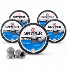 Kit 5 Cx Chumbinho Snyper Diabolo 5,5mm - 625 Unidades