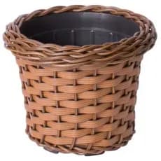 Vaso Planta Cachepot COM BORDA Fibra Sintética Nº 2 - 18x15x13
