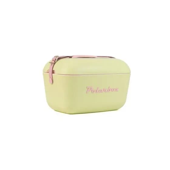 Bolsa Térmica Cooler Retrô Com Alça Em Couro 20 Litros - Polarbox - Lima