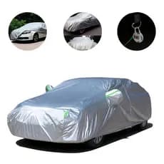 Capa Protetora com Cadeado Automotiva Sol Chuva Impermeável Premium e fechamento parcial