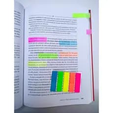 Marcador de Página Adesivo Cores Neon c/125fls