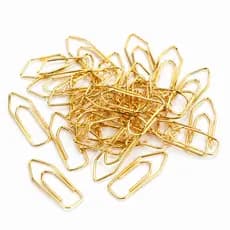 Clips Dourado nº 2/0 c/50 unidades ACC