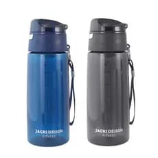 Squeeze Garrafa de Água Academia Fitness com Tampa Alça Trava Filtro Peneira Infusor Fazer Água Saborizada 700 Ml