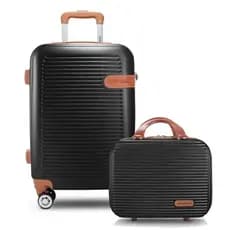 Mala de Viagem Bordo Pequena Mão Rígida ABS 10 KG Aprovada Cabine Rodinha Kit Frasqueira Premium