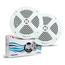 Kit Altos Falantes Maritimo 6.5 Poleg Nakamichi 2 vias 85Hz 20 KHZ 2x 30 Watts