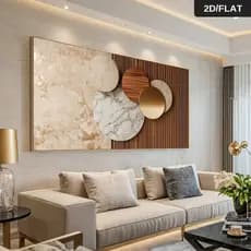 Quadro Decorativo Grande 112x82cm Abstrato Contemporâneo Minimalista Moderno Clean Decore Sala,Quarto,Copa,escritório,ha