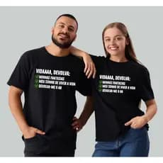 Camiseta Personalizada Vida Devolva Minhas Fantasias KLB