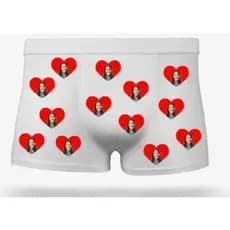 Cueca Personalizada com Foto - Presente namorado marido