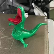 Lagarto de Mola Tom (Hoppers) Lizard 3D Engraçado Divertido Anti Stress Fidget  Geek Colecionável