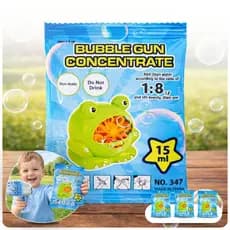 Kit Refil Bolha De Sabão Liquido 10un Atóxico Diversão Infantil Criança Fazedor De Bolhas De Sabao Grande