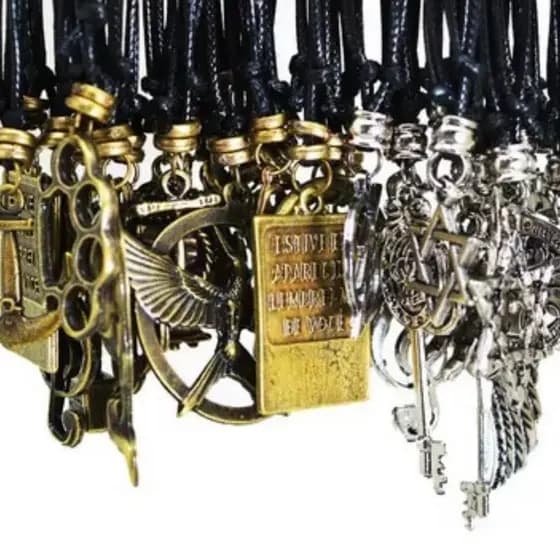 Colar Masculino / Fem Modelo Cordão 12 Peças Atacado Revenda