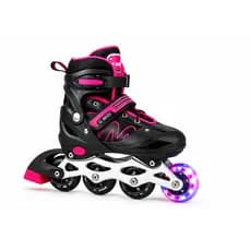 Patins Roller Inline Sport Tamanho Ajustavel 29-32 / 33-36 / 37-40 + LED