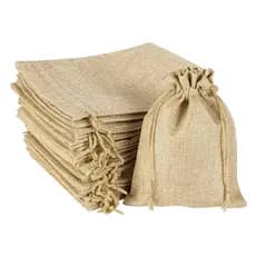 Kit 20 Saco Juta Tule 20X30 cm Saquinho  Lembrancinhas Artesanato