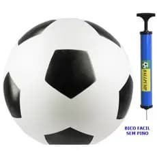 10 Bolas Dente  Leite Vinil Futebol Festa 22cm (Vazias) Leve