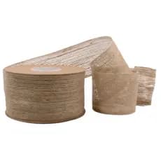 Fita Decorativa de Juta 4 Cm com 2 Metros Artesanato Decoração