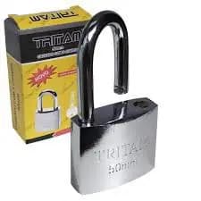 Cadeado tetra 50MM com 3 chaves - TRITAN
