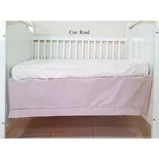 Saia de Berço - para Decoração - Cambraia - 100% Algodão