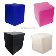 Capas Para Puff Kit com 1, 2 e 4 Capas Cores Diversas