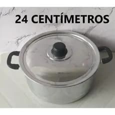 Panela Caçarolas Avulsos de Alumínio ou de Vidro Polida Brilhante Caldeirão 16,18,20,22 e 24 cm