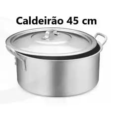Caçarola Panela Hotel 30 litros Profissional Forte 45 - Eirilar