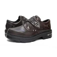 Bota Coturno Masculino Couro Borrachudo Soviético Resistente Confortável Netony