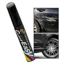 Tinta Reparo Automotivo Caneta Tira Risco C Aplicador Preto
