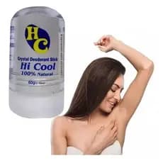Cristal Pedra Sal Desodorante Unisex Hi Cool