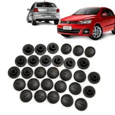 Kit Grampo Presilha do Forro Carpete Gol Saveiro Voyage G5 G6 G7 G8 Parati G3 G4