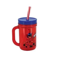Copo Happy Miraculous  LadyBug 420 ml  Infantil