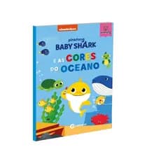 Livro Infantil Baby Shark E As Cores Do Oceano