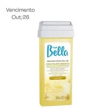 Refil de Cera Roll-on Chocolate Branco 100g - Depil Bella