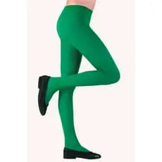Meia Calca Infantil Verde fio 40