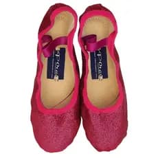 Sapatilha Glitter Infantil Ballet – Brilho & Conforto