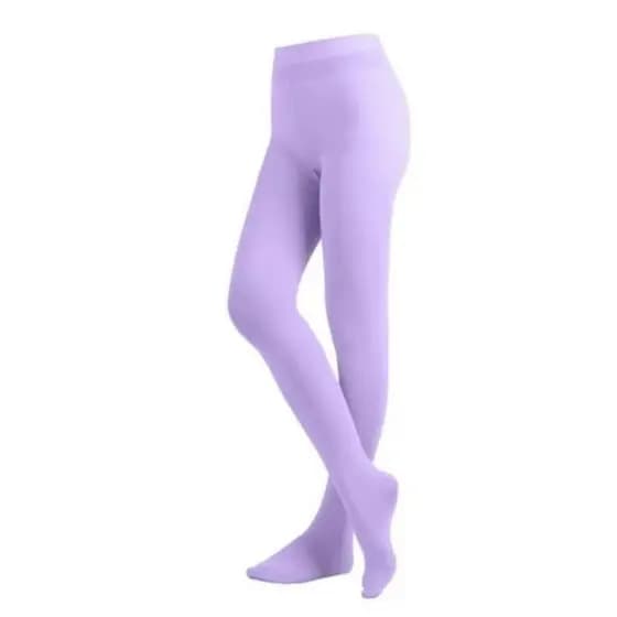 Meia calca Infantil Lilas Fio 40