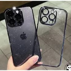Capa Case Luxo Com Glitter Iphone 13 Pro
