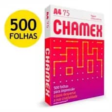 Papel Sulfite Branco Chamex A4 Pacote Com 500 Folhas