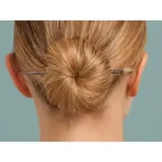 Palito De Madeira Com Ponta Redonda Para Prender O Cabelo Ideal Para Coque