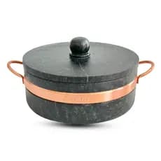 Panela De Pedra Sabão capacidade: 2 litros Ideal Para O Preparo De Moquecas