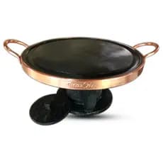 Fondue para carne 37 centímetros de pedra sabão