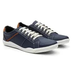Tênis Sapatenis masculino confortável lançamento Casual Moderno Couro Ecológico 10.000