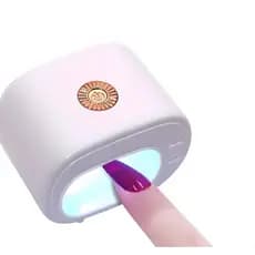 Mini Tv Secador Cabine Unhas Secagem Rápida Luz Uv Led
