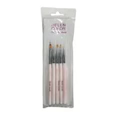Pincéis Nail Art Unhas 5 Unidades Helen Color