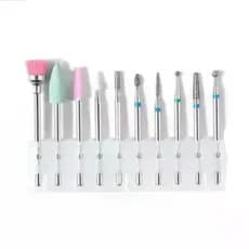 Kit 10 Brocas Diamantadas Cutilagem Russa