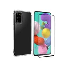 Capa anti impacto Para Samsung Galaxy A51 + Película frontal 3d full tela toda