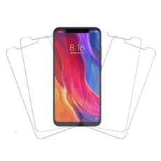 Kit com 4 Películas de Vidro Temperado Xiaomi Mi 8