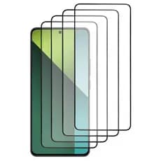 Kit Com 4 Películas de vidro 3D Para Xiaomi Redmi Note 13 Pro